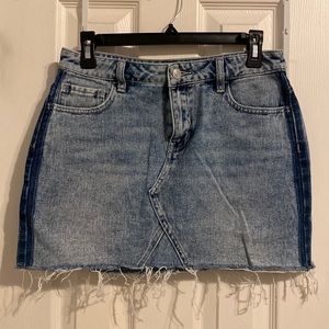 PacSun denim mini skirt